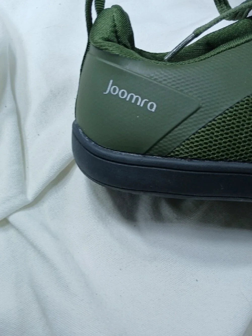 Joomra Men's Olive Green Lightweight Barefoot Mesh Sneakers